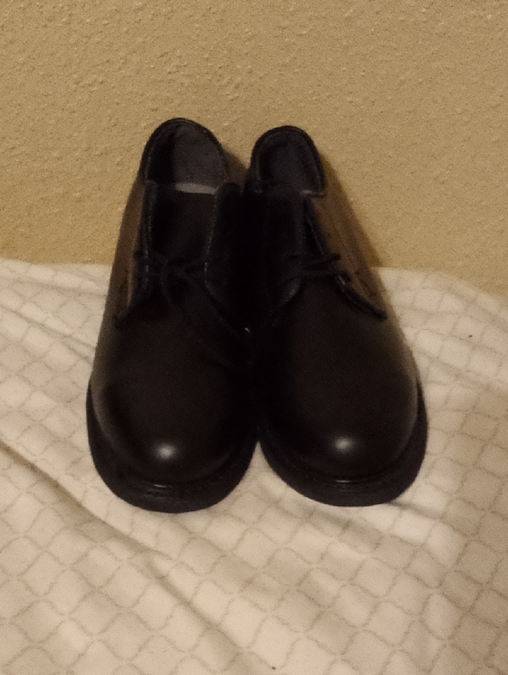 Bates Black Leather Upper Tactical Shoe